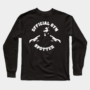 Official Gym Spotter Long Sleeve T-Shirt